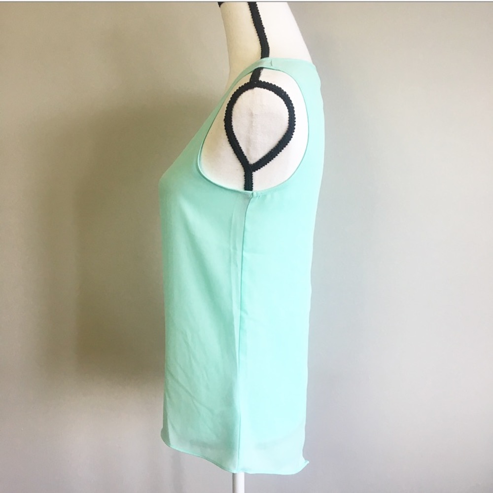 Express mint split back tank - Picture 4 of 6